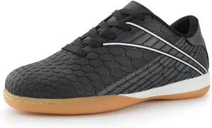 Hawkwell Kids Athletic Indoor Comfortable Soccer Shoes(Toddler/Little Kid/Big Kid)
