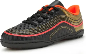 Hawkwell Kids Outdoor Firm Ground Turf Soccer Shoes(Toddler/Little Kid/Big Kid)