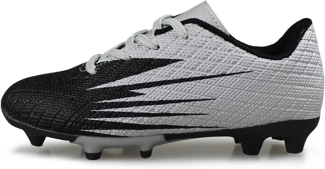 Hawkwell Kids Outdoor Firm Ground Turf Soccer Shoes(Toddler/Little Kid/Big Kid)