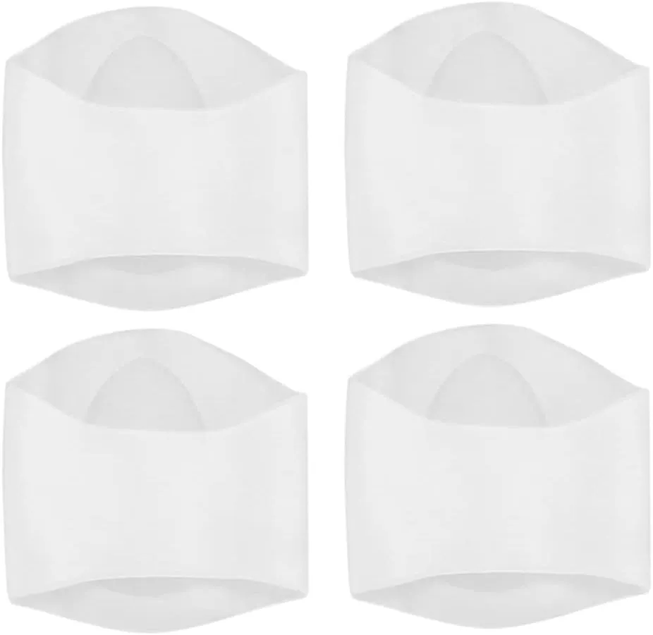 Healifty Arch Support Pads for Women Men Gel Inserts for Foot Arch Support Durable Comfortable for Running Shoes Work Boots