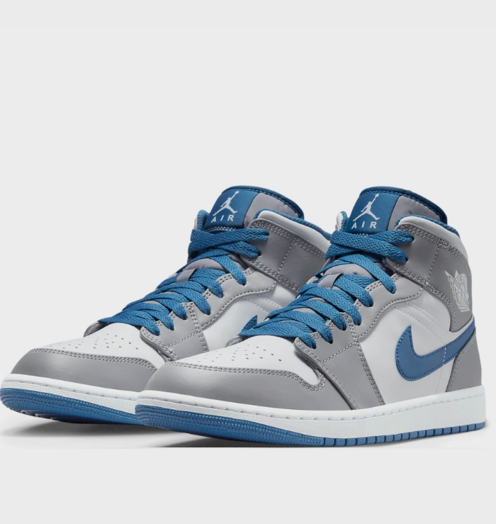 Nike Air Jordan 1 Mid Cement True Blue Ergonomic Insole