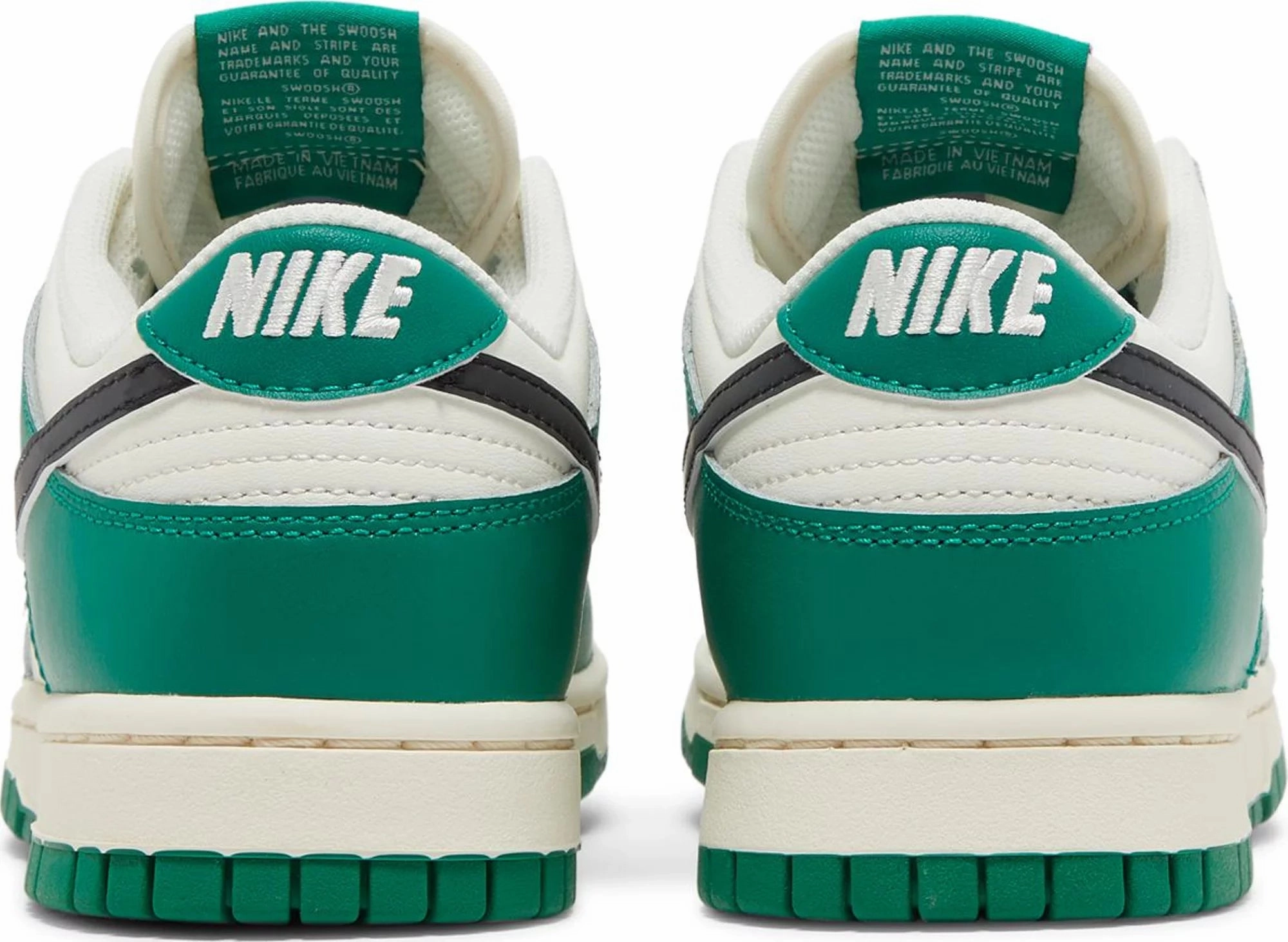 Dynamic Fit Lacing Breathable wear Nike Dunk Low Lottery Pack Malachite Green
