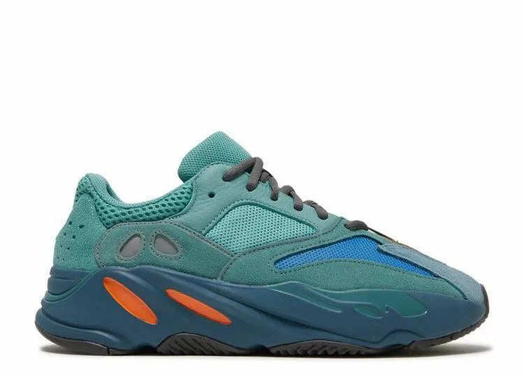 Yeezy 700 Faded Azure Modern Aesthetic Zigzag Impact Zone