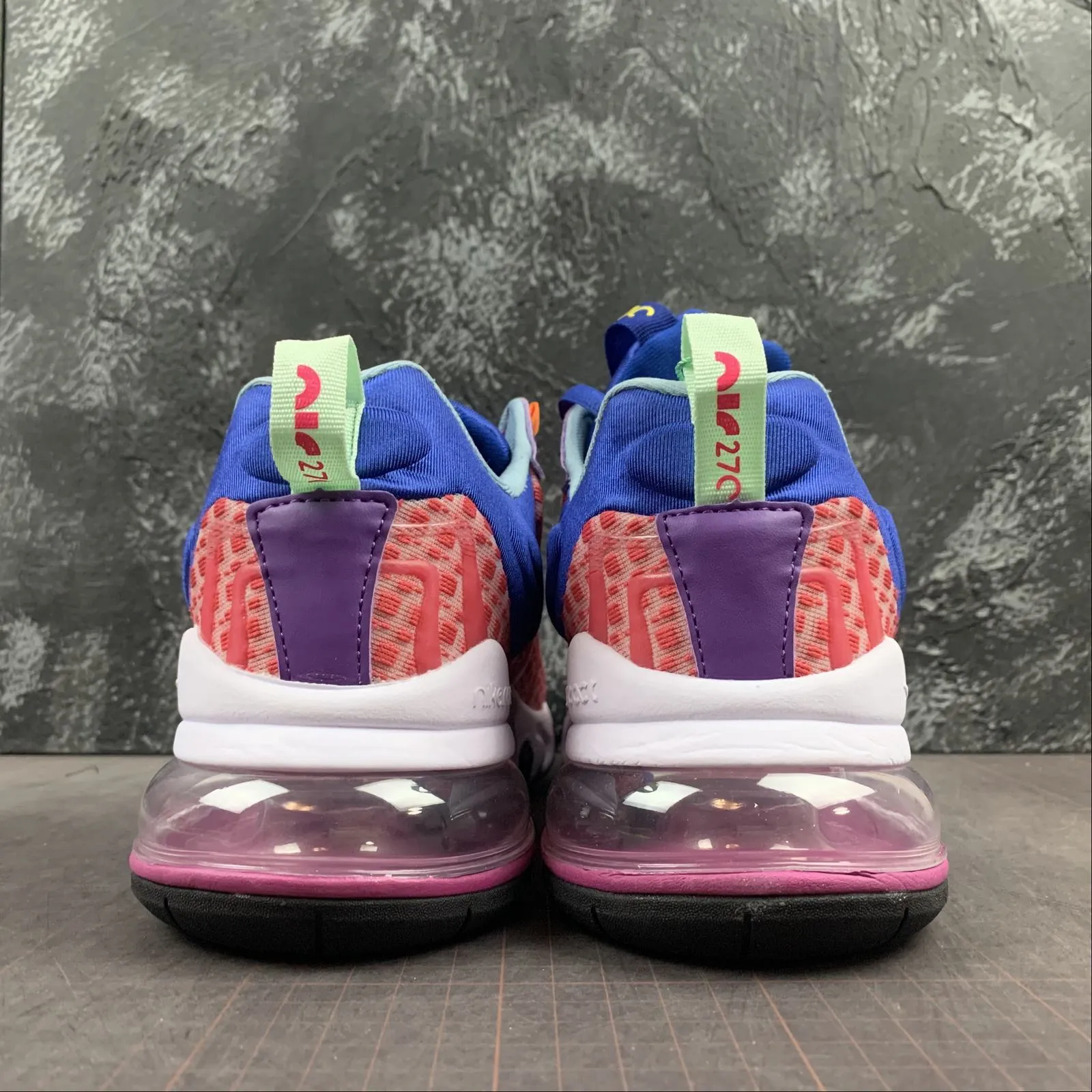 Air Max 270 React Pink CD6870-404 expert - approved running in a volcanic area shoes