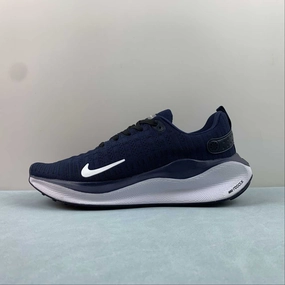 Nike ReactX Infinity Run 4 College Navy Black Sail Platinum Tint DR2665-400 grippy sole shoes