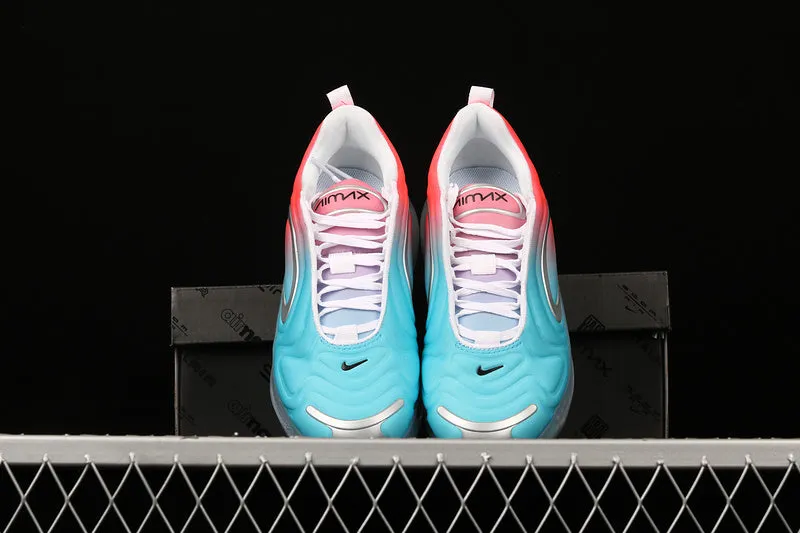 Air Max 720 Pink Sea Black Blue Fury AR9293-600 obstacle course shoes