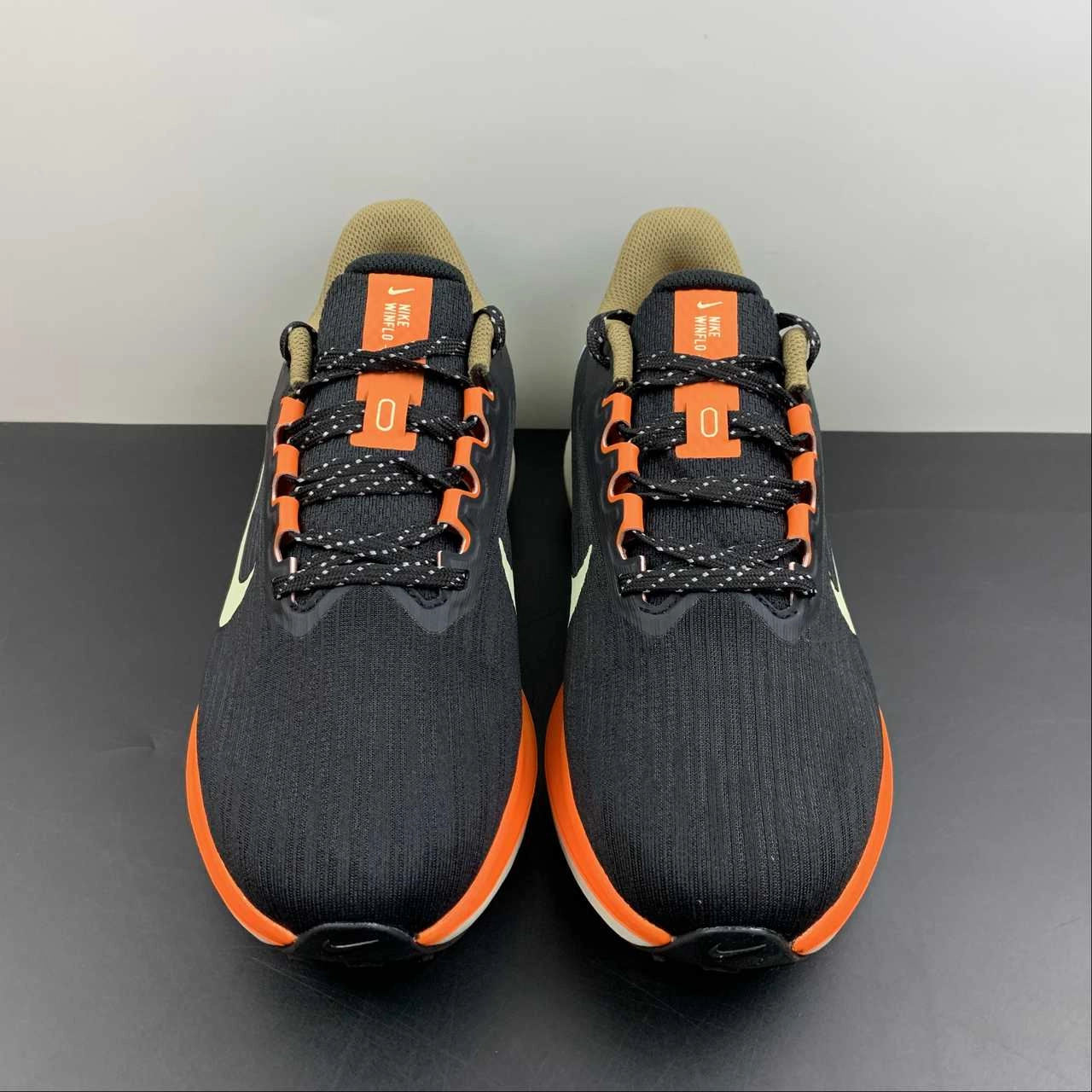 Air Winflo 9 Black Alabaster-Coconut Milk DX6040-071 Mesh Structure Anytime Wear