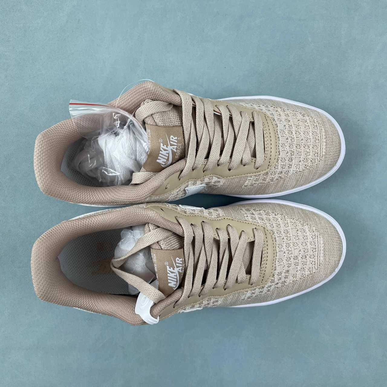 Air Force 1 07 Low Flyknit 2.0 Pink & White CI0051-200 Comfortable ankle support