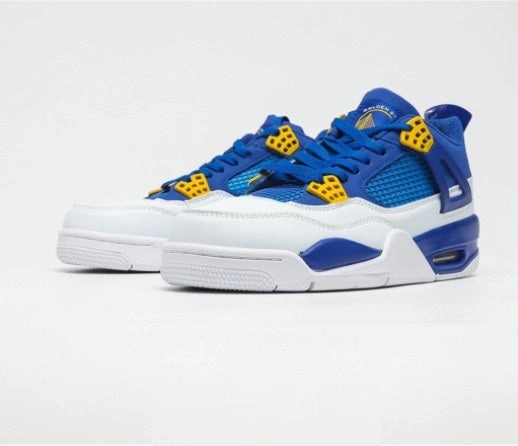 Walking Power Quick Comfort Air Jordan 4 Retro Warriors Golden State DC9533-001