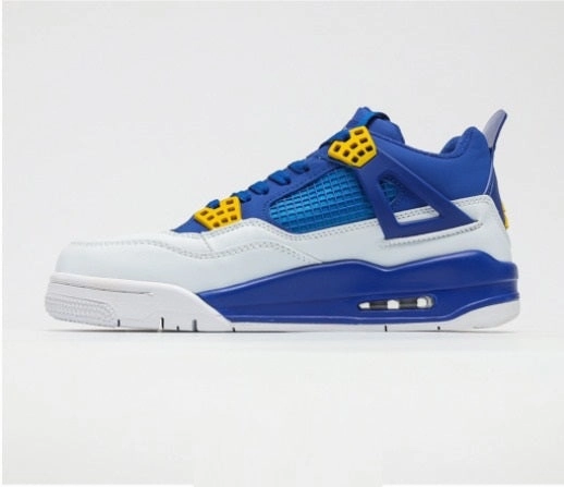 Air Jordan 4 Retro Warriors Golden State DC9533-001 Supportive Fit