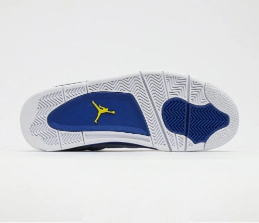 Canvas Material Air Jordan 4 Retro Warriors Golden State DC9533-001