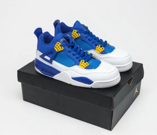 Comfort Soft Air Jordan 4 Retro Warriors Golden State DC9533-001