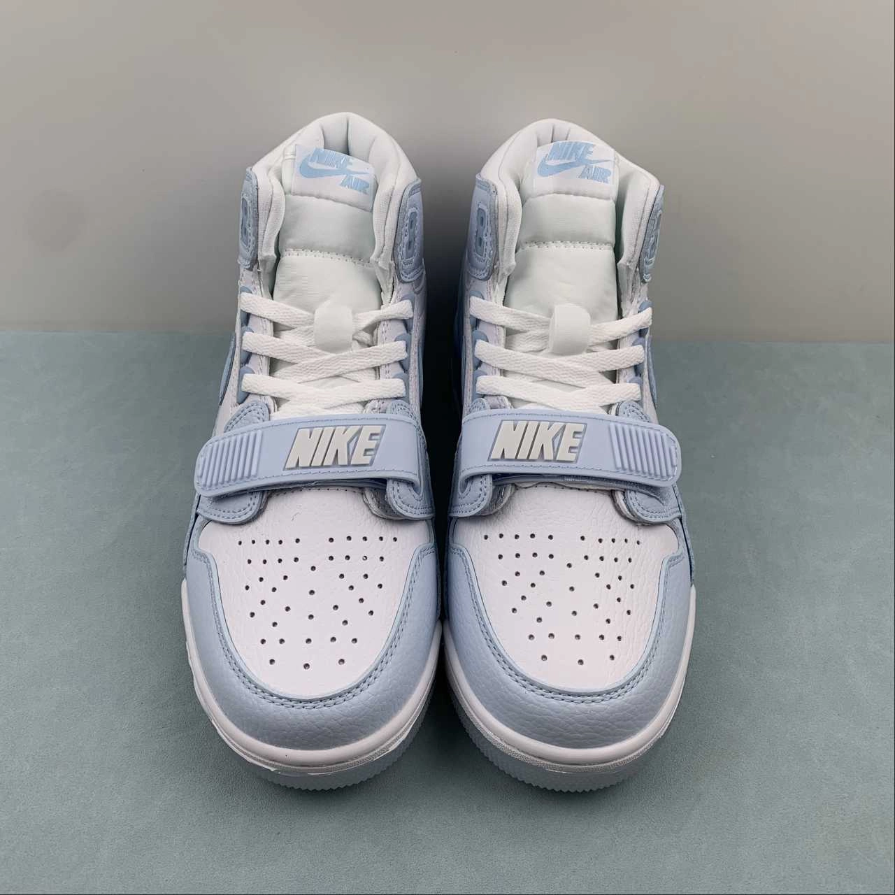 Air Jordan Legacy 312 High White Blue Gray FV8118-141 Customizable Fit Options