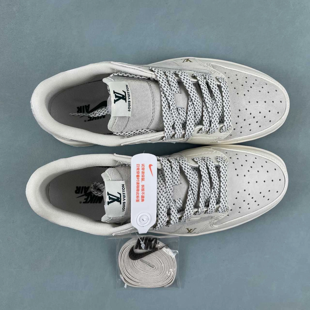 Fragment Design x Travis Scott x Air Jordan 1 Low OG SP LV Beige Gray LI5188-005 Stylish grip Stable Grip