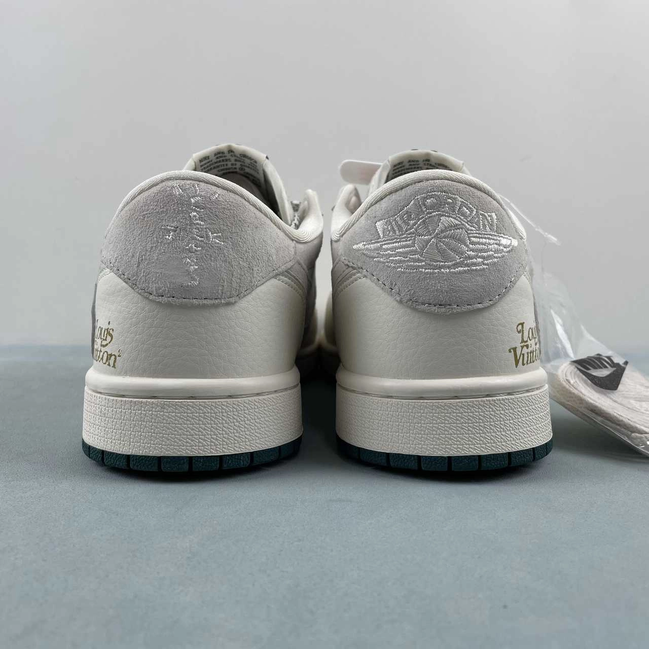 Fragment Design x Travis Scott x Air Jordan 1 Low OG SP LV Beige Gray LI5188-005 Exclusive breathability