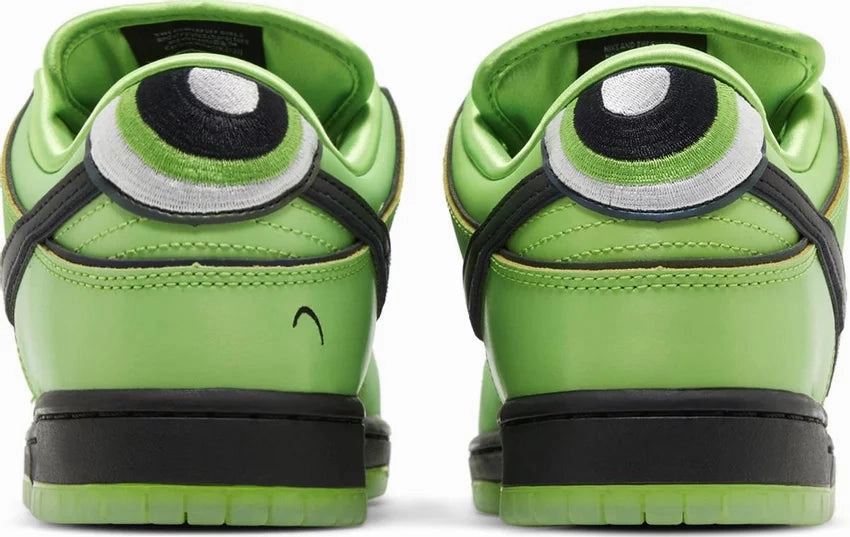 Nike Dunk Low SB x The Powerpuff Girls Buttercup zipper Adaptive Pace