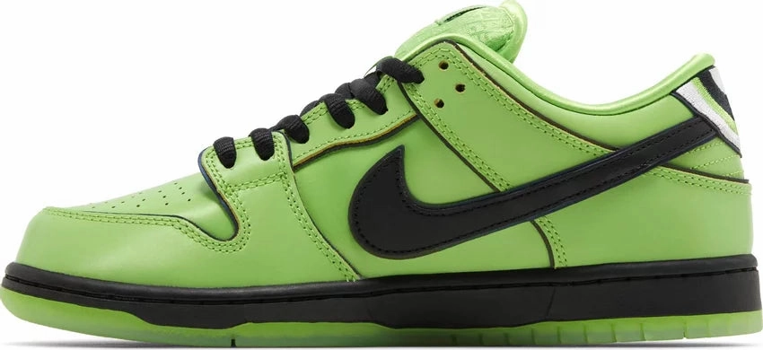 Nike Dunk Low SB x The Powerpuff Girls Buttercup EVA