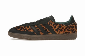 Track Trek Adidas Samba OG Black Green Leopard (W)