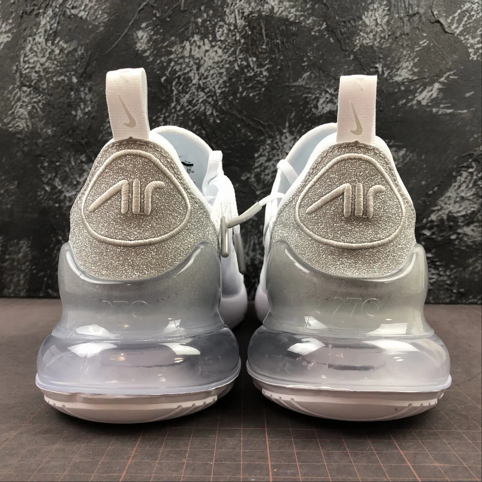 light - duty shoes cork - sole shoes Air Max 270 White-Metallic Summit-White-White CD8497-100