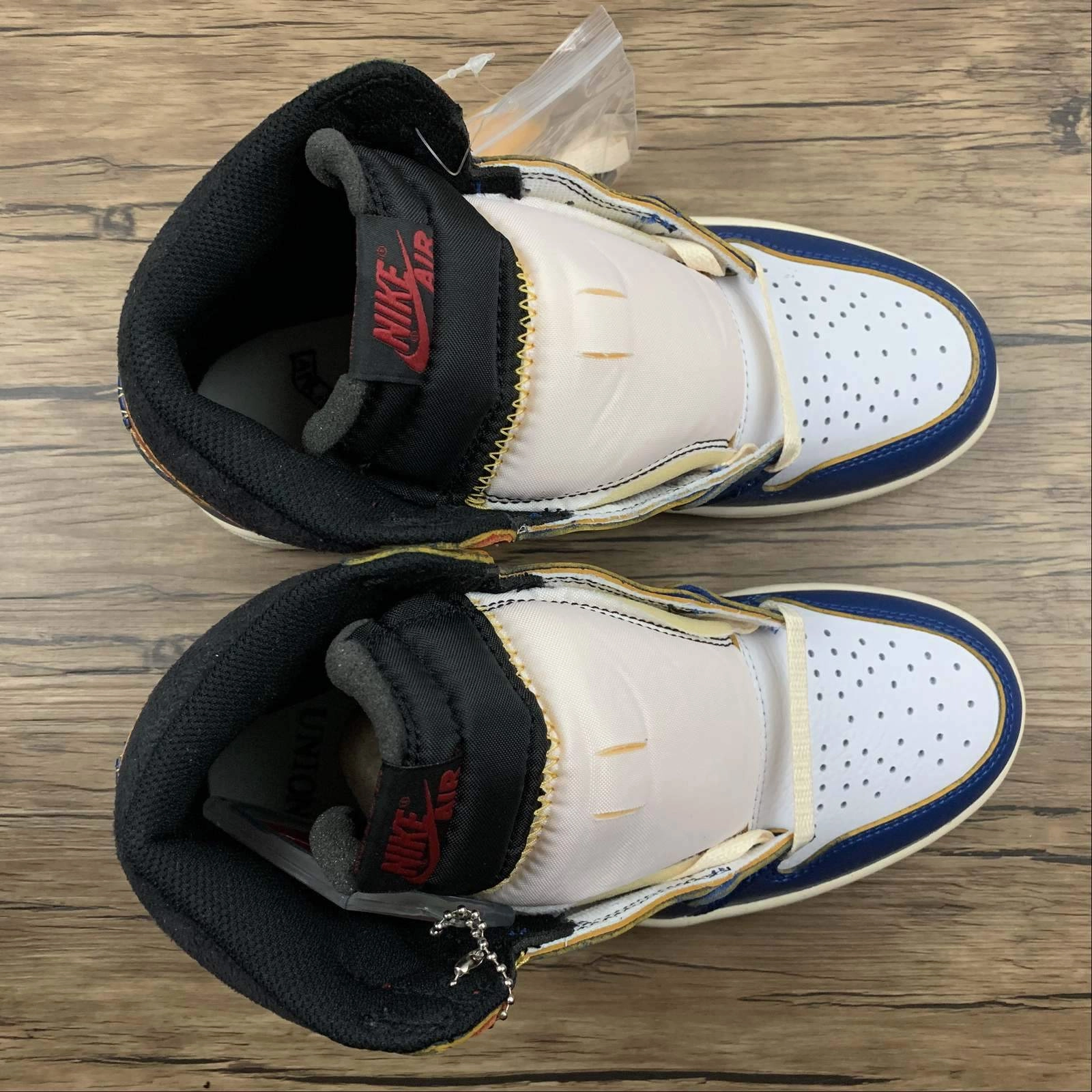 Thermoregulating Layers Air Jordan 1 Retro High NGR UN Storm Blue-Varsity-Red BV1300-146