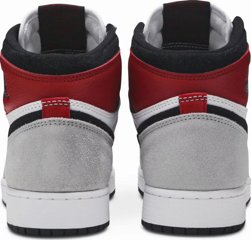 Air Cushioned Heel Cushion max Nike Jordan 1 High Light Smoke Grey GS