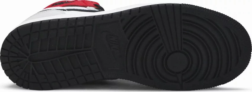 Bendable Heel Counter Neutral Shade Nike Jordan 1 High Light Smoke Grey GS