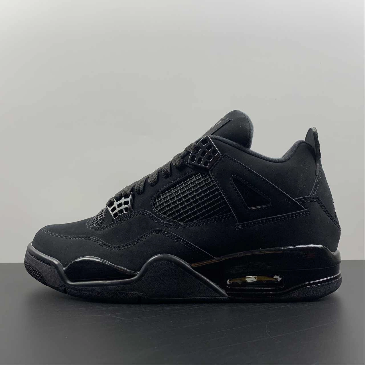Air Jordan 4 Retro Black Cat 2020 Light Graphite CU1110-010 Speed Performance