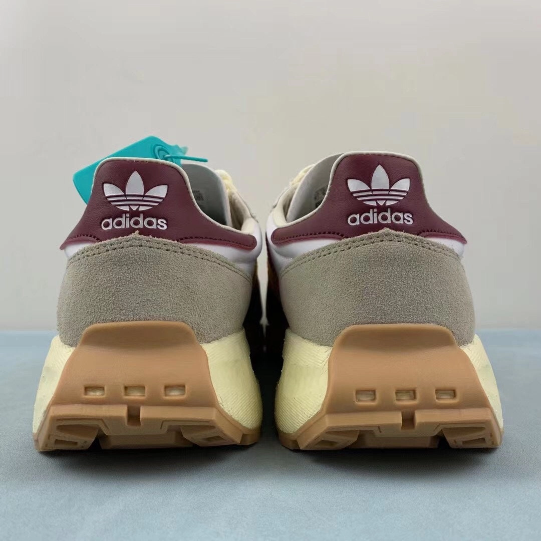 Adidas Retropy E5 White Shadow Red Aluminium IF4970 orthopedic running shoes