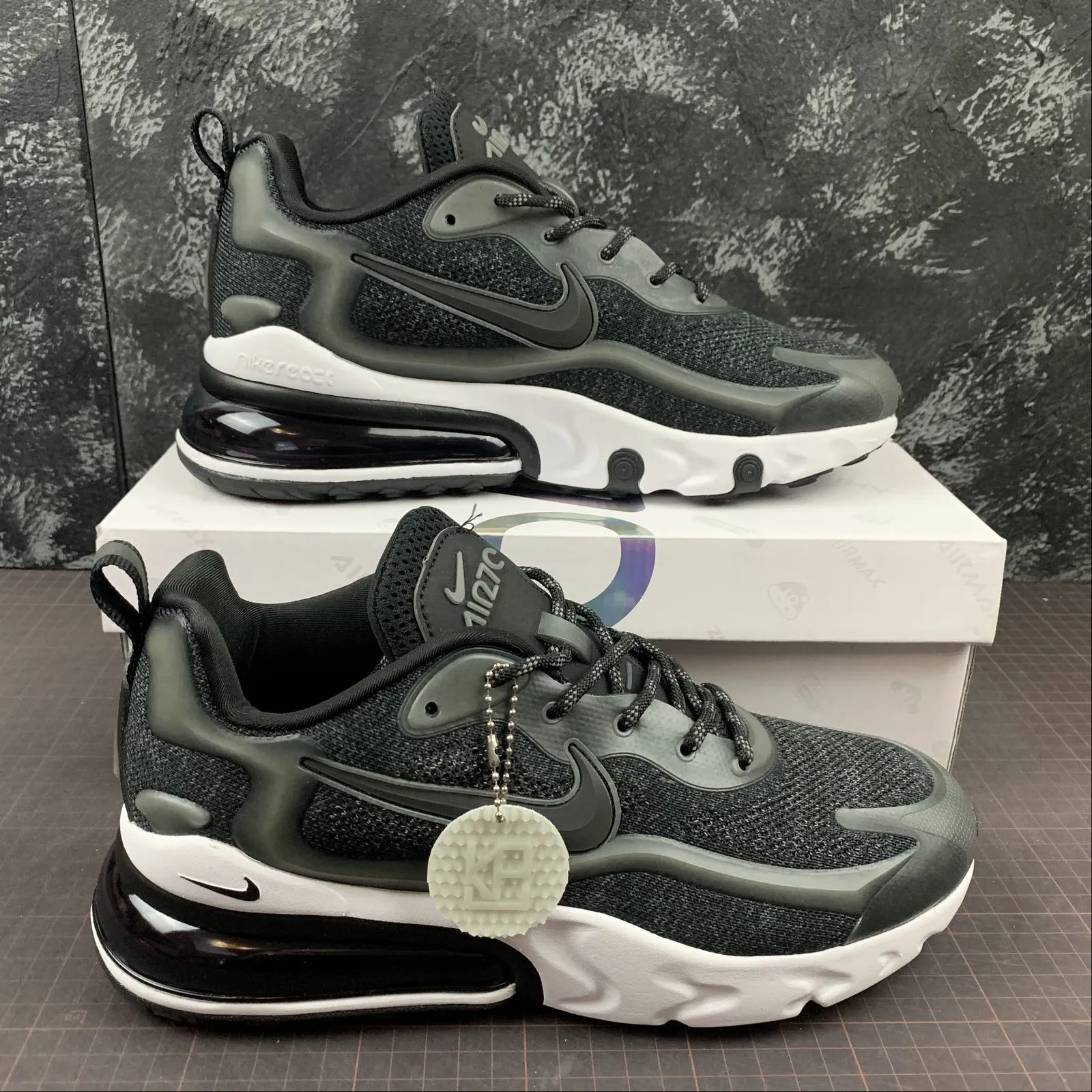 Air Max 270V2 Black Tech Black White AO4971-102 Anti Bacterial