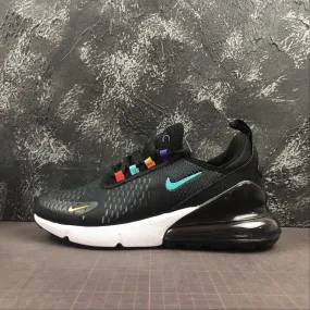 engraved running option indoor - wear shoes Air Max 270 Black Seven Revising CH7077-005
