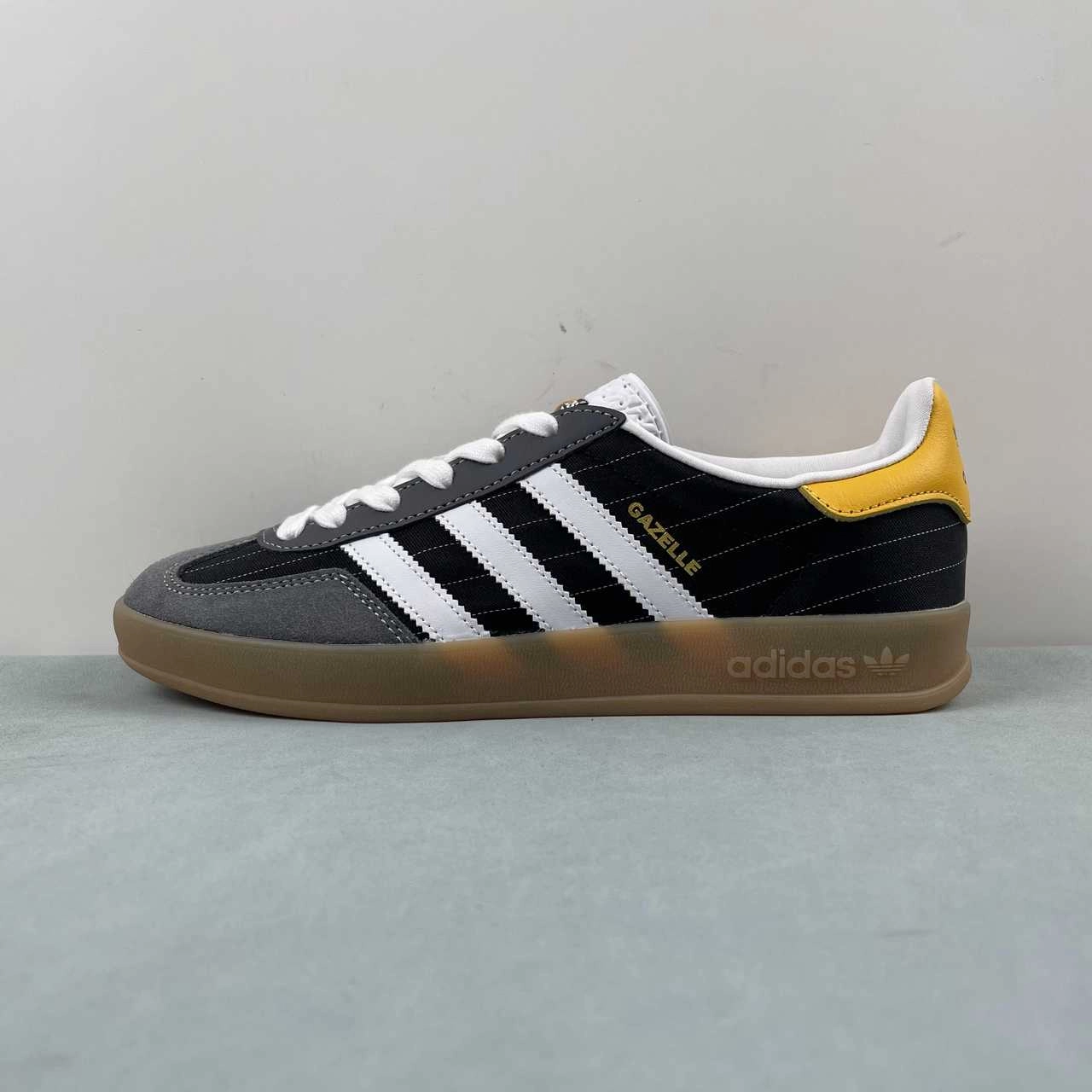 Sustainable Choice Adidas Gazelle Indoor Olympic Core Black Cloud White Gum IF9642