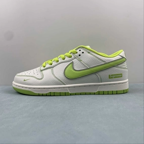 Easy performance Abrasion Resistant Reinforcement Supreme x SB Dunk Low Off White Green RM2308-238