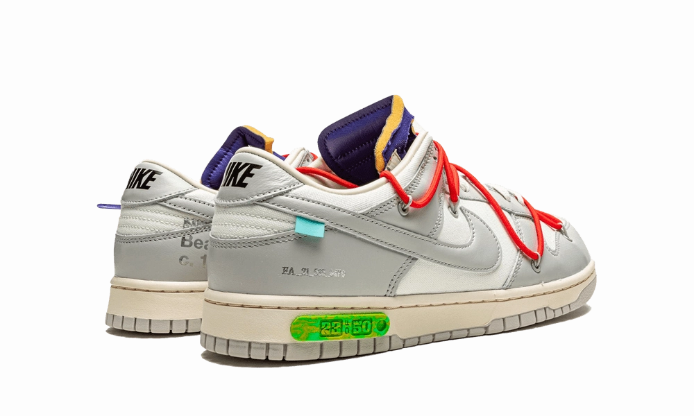 Dunk Low X Off-White 'Lote 23 de 50' DM1602-126 Affordable Modern Wear