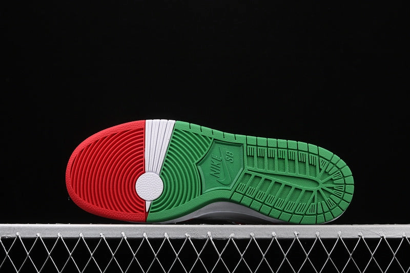 SB Dunk High Pro PRM QS Paul Rodriguez White University Red-White CT6680-100 Sneaker Stores Canvas Upper