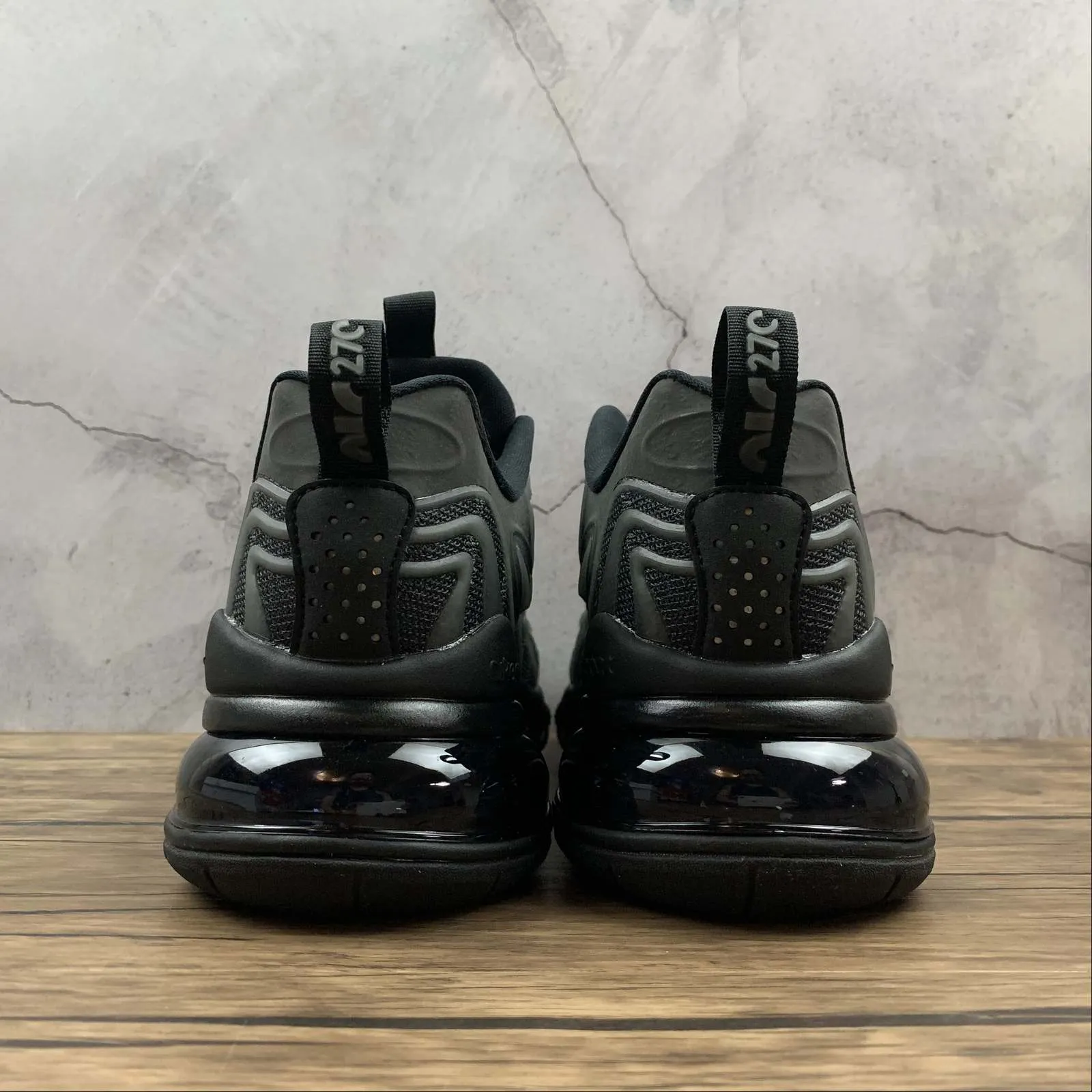 Air Max 270V3 Black Tech All Black Noctilucent CD0118-200 sports footgear cross - country runner