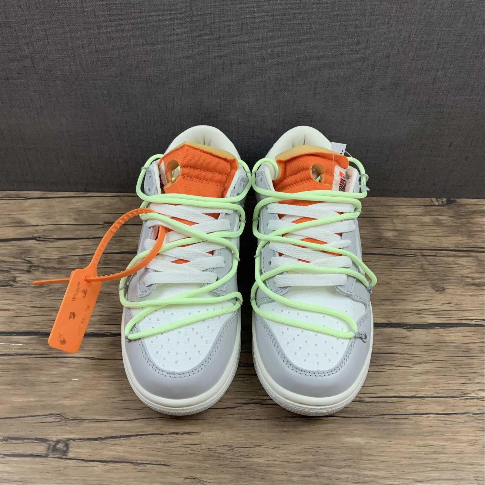 Quick Pace Dunk Low X Off-White 'Lote 43 de 50' DM1602 128