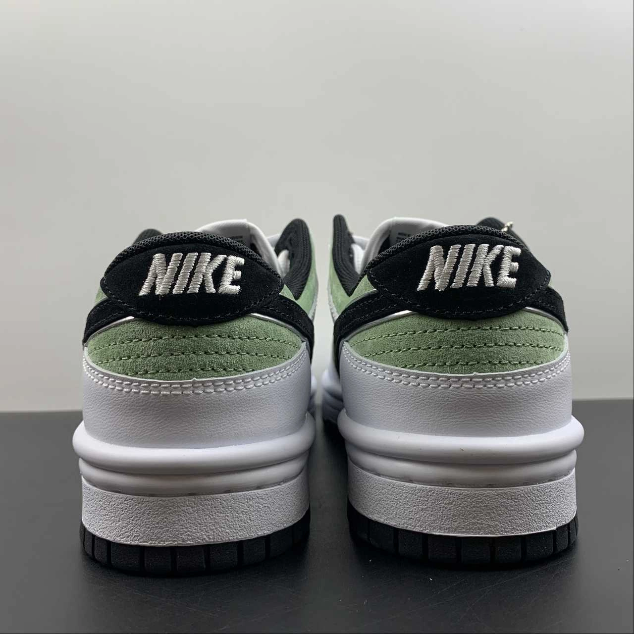 Responsive Choice SB Dunk Low White Black Light Green DZ2794-888