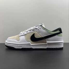 Microfiber Layers Heat Dissipating Design SB Dunk Low White Black Light Green DZ2794-888