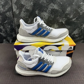 Adidas UltraBoost S&L White Blue Grey EF0723 Breathable panel Errand Fit