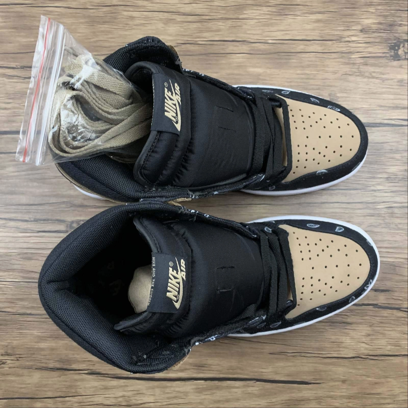 Outdoor Adventure Air Jordan 1 High TS SP Black Black-Parachute Beige (2021) CK5088-001