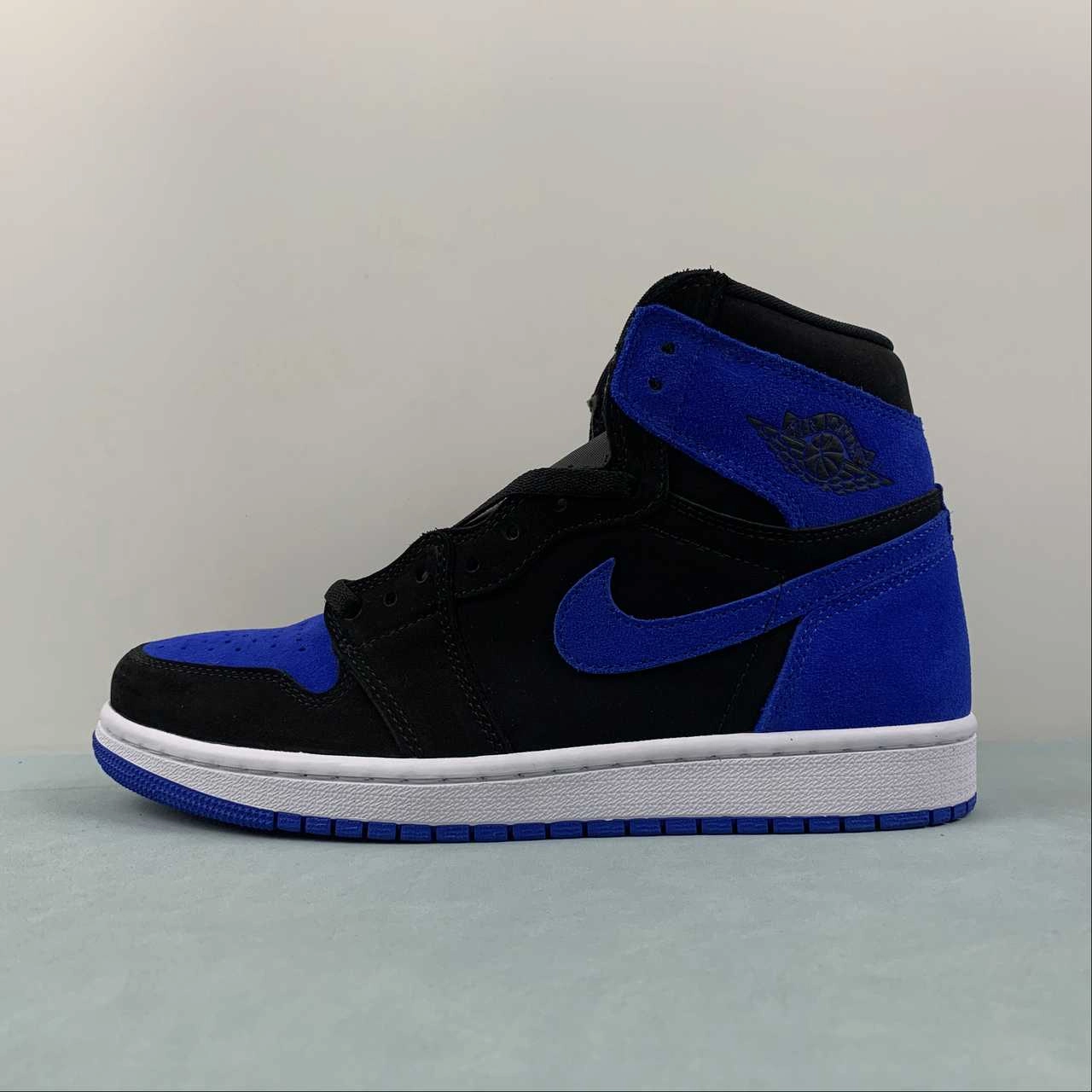 Air Jordan 1 Retro High OG Royal Reimagined Black White DZ5485-042 Comfort Benefit CrossTraining