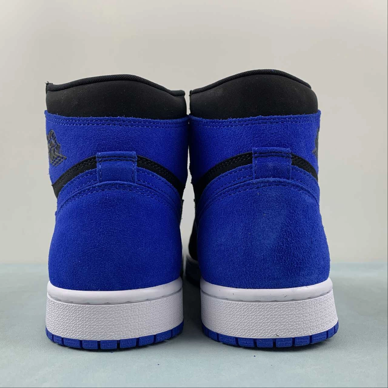 Memory Foam Air Jordan 1 Retro High OG Royal Reimagined Black White DZ5485-042