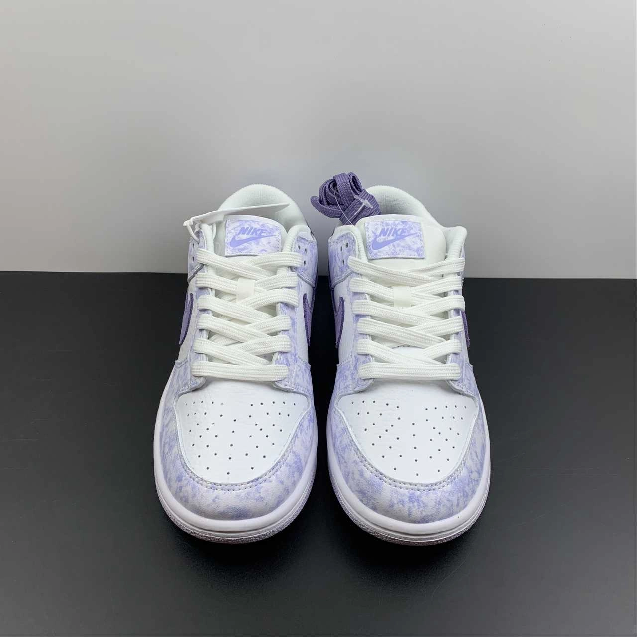 Comfort collar SB Dunk Low OG Purple Pulse White DM9467-500