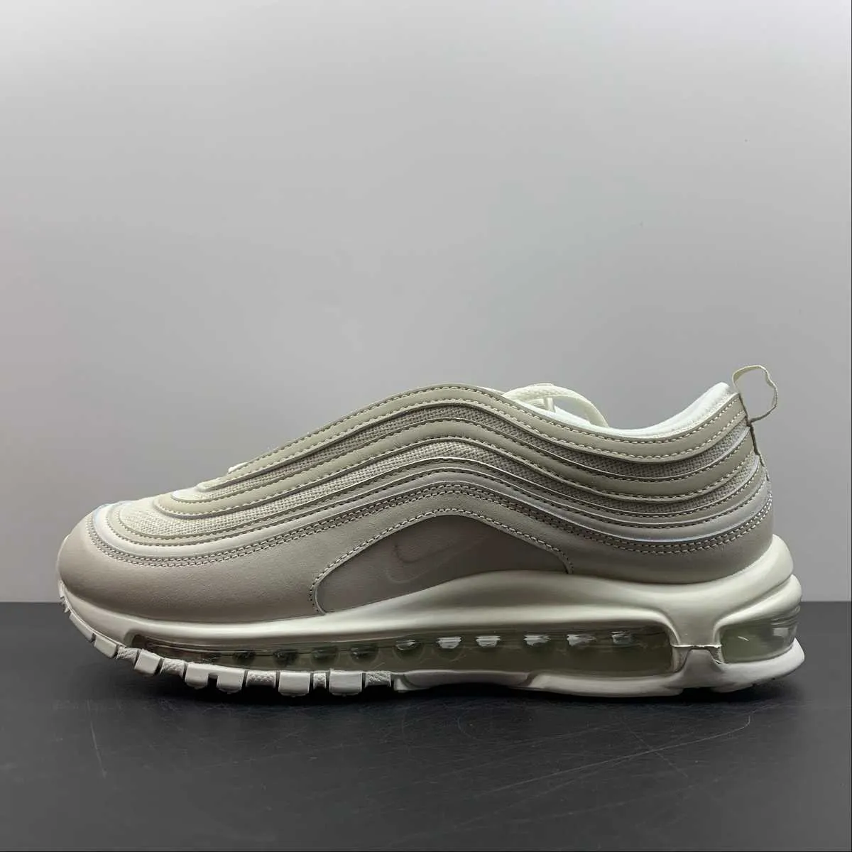 Air Max 97 Light Bone White Tan DJ9978-001 Torsional Stability Interoperable