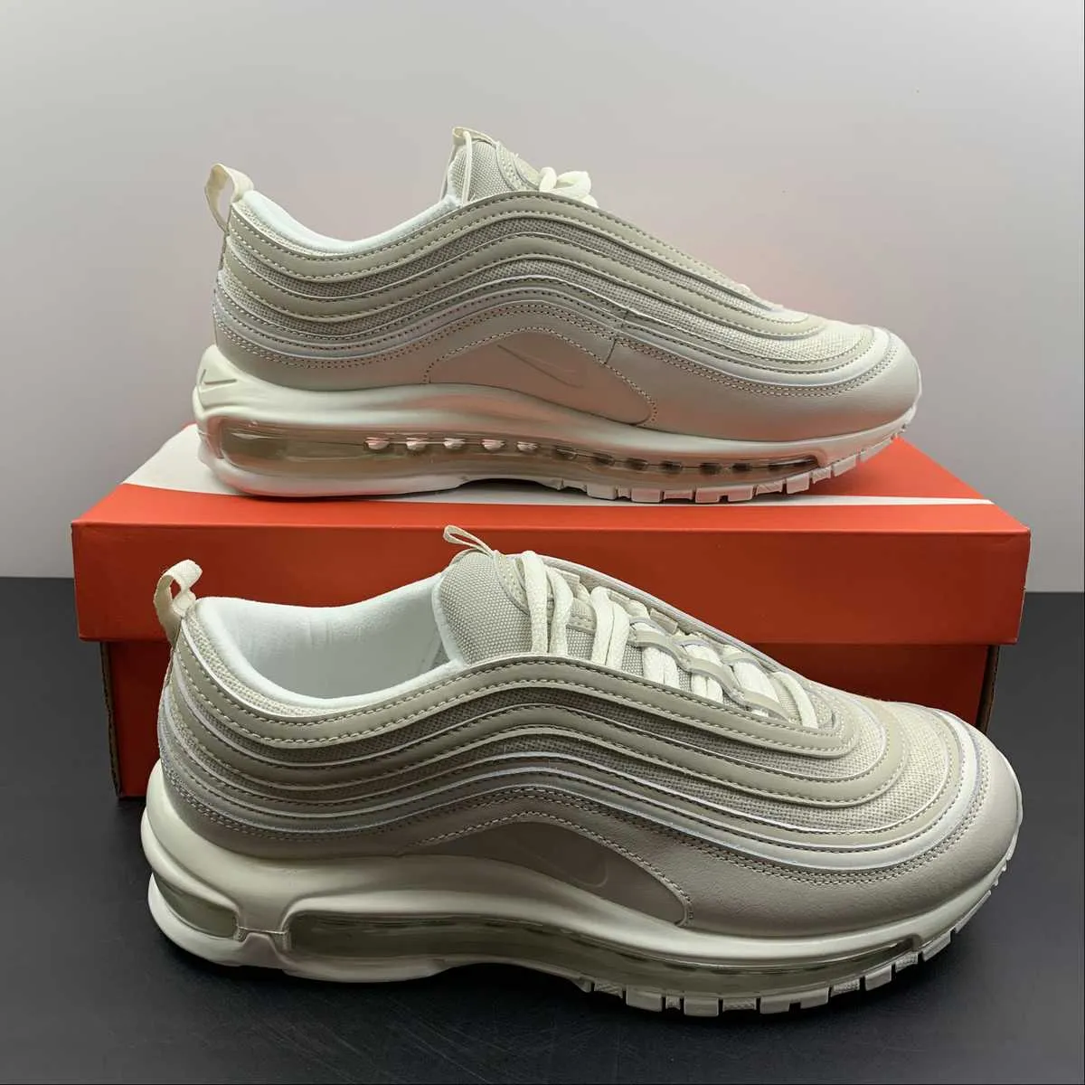 Air Max 97 Light Bone White Tan DJ9978-001 gym workouts Low Profile