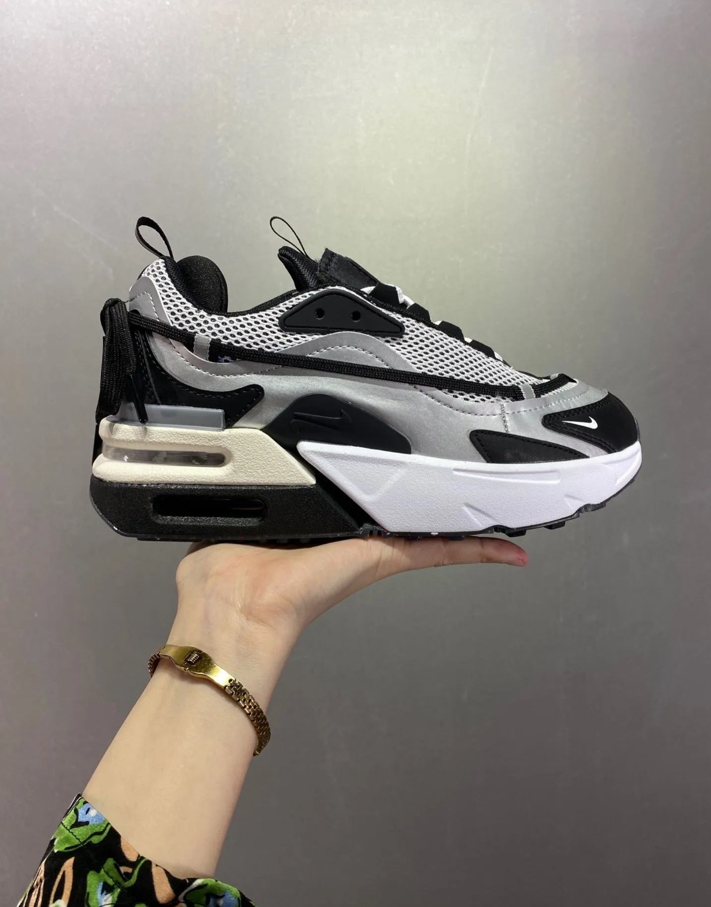 Child - friendly beginners Air Max Furyosa Silver Black DC7350-001