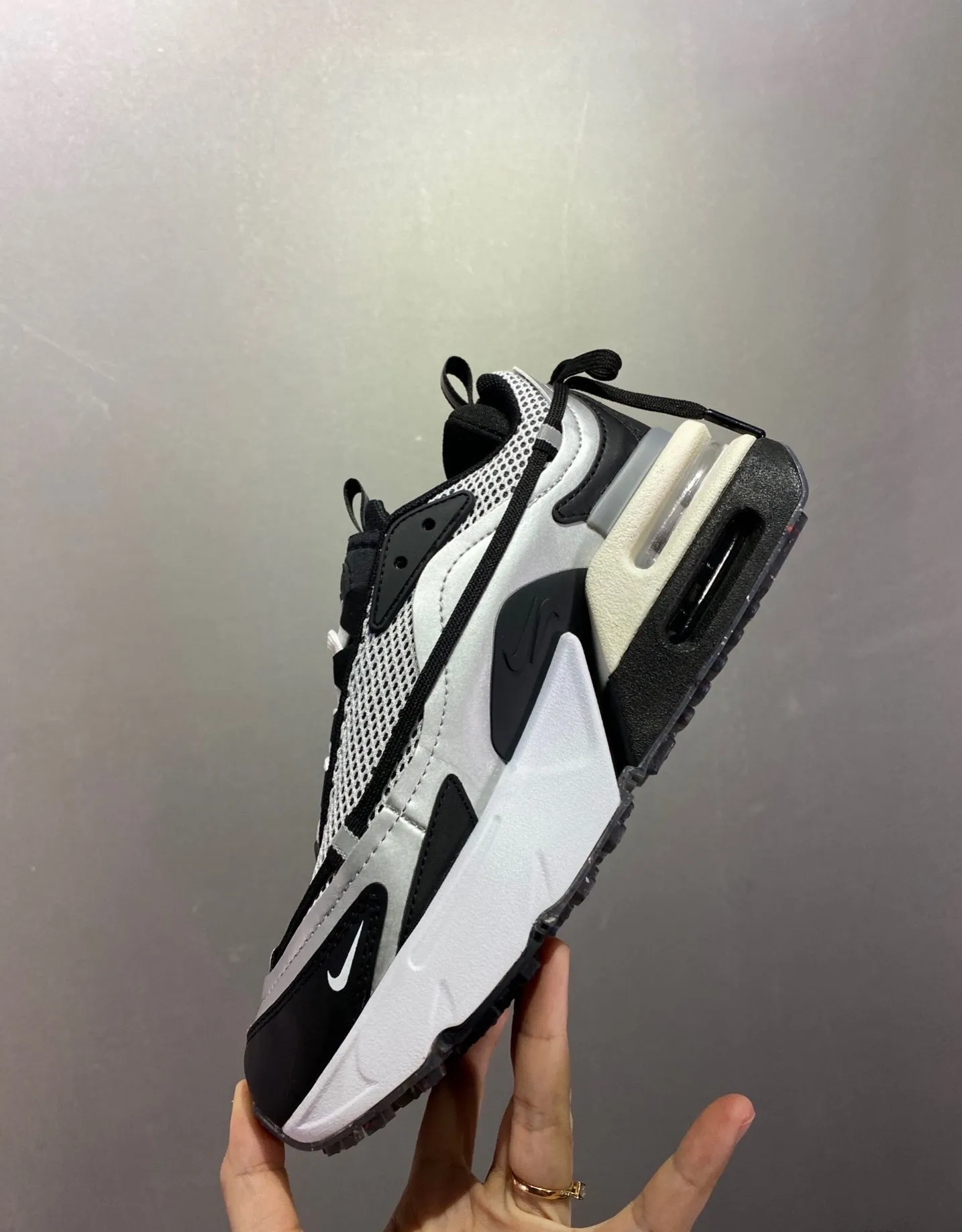 Air Max Furyosa Silver Black DC7350-001 motivation boost