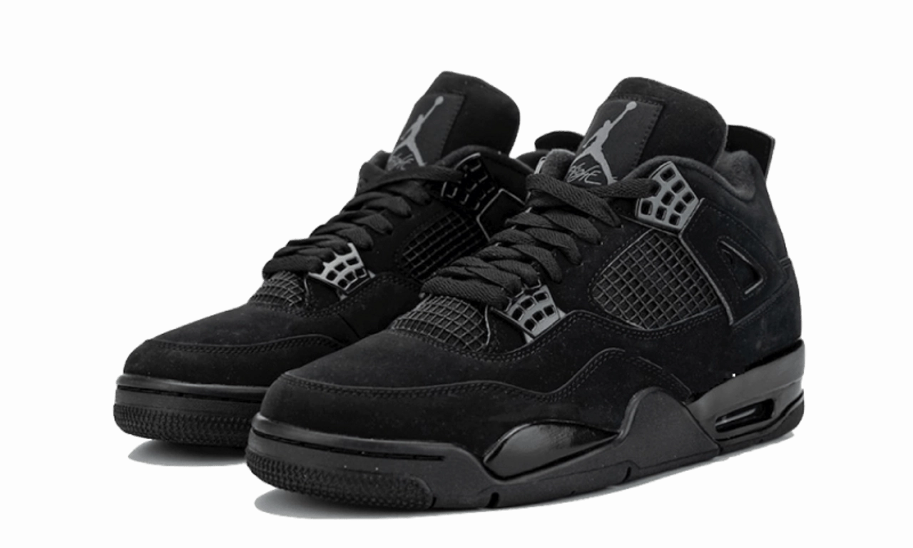 Air Jordan 4 Black Cat Durable Reinforcement RegularFit