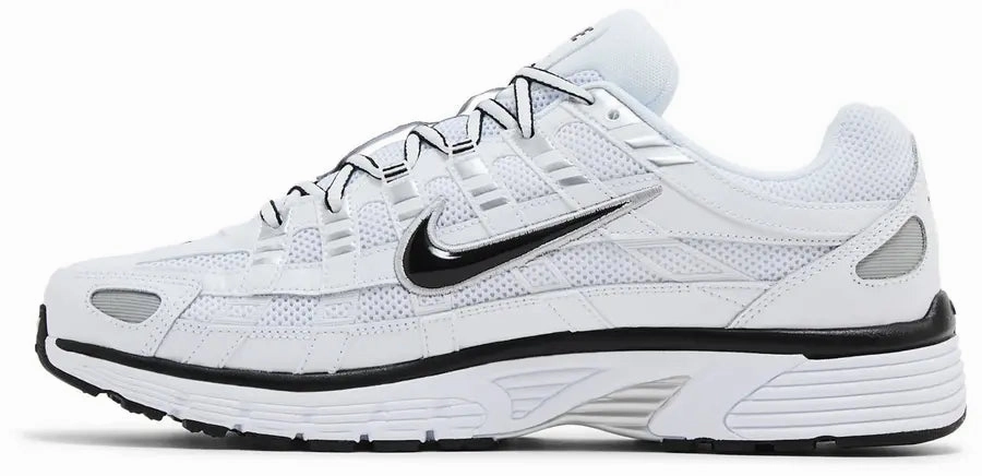 Weather Ready Eco Performance Nike P-6000 White Metallic Sliver Black