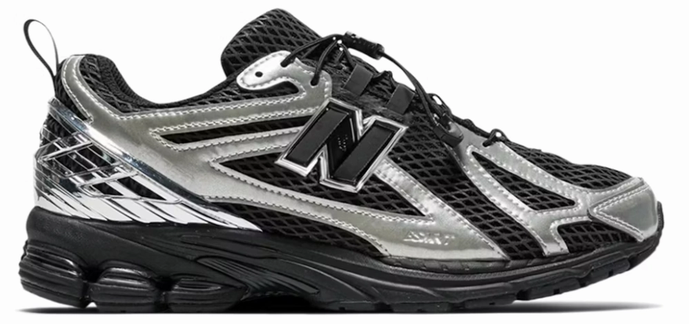 Lace Loop Durable Bottom NEW BALANCE X BSMNT 1906R BLACK SILVER